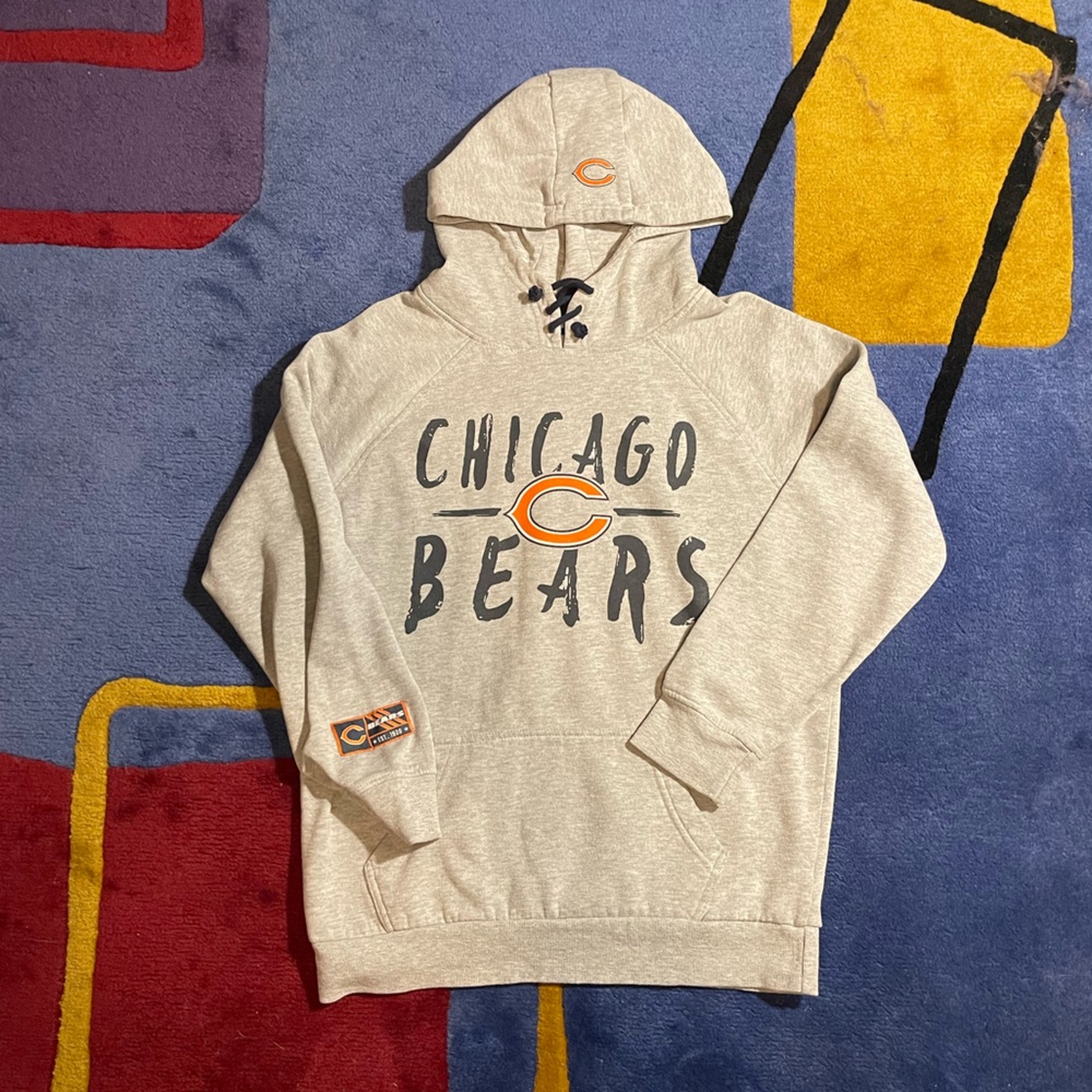 Chicago Bears Gray Hoodie